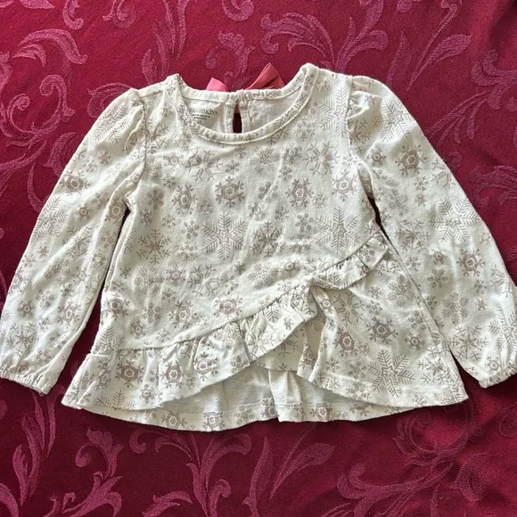 Toughskins girls top. Size 2T. - Picture 3 of 8